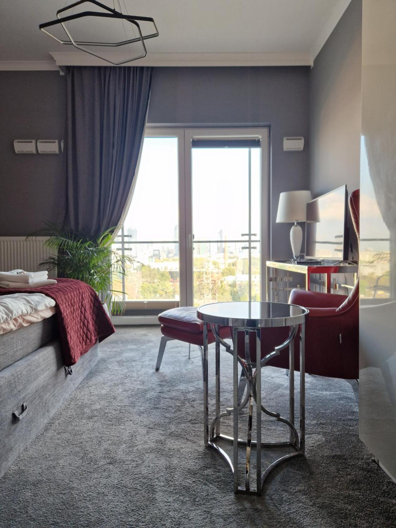 ורשה Apartamenty Wola Tower Na Prymasa - Z Widokiem Na City מראה חיצוני תמונה